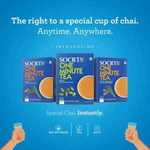 Society One Minute Tea Single Cups